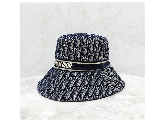 Dior Oblique Bestickter Bucket Hat - Ansicht 2