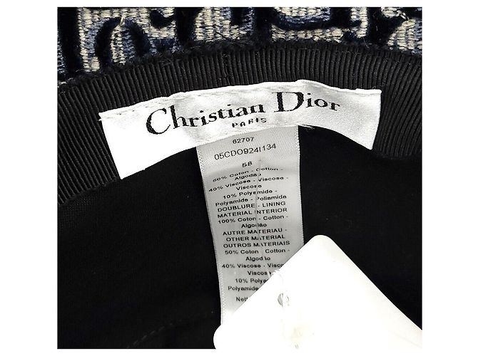 Dior Oblique Bestickter Bucket Hat - Ansicht 8