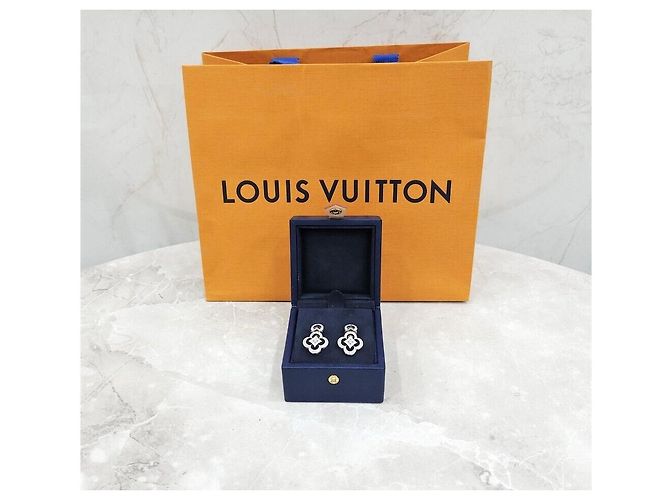 Louis Vuitton Orecchini Ardentess in oro bianco e diamanti Argento - vista 8