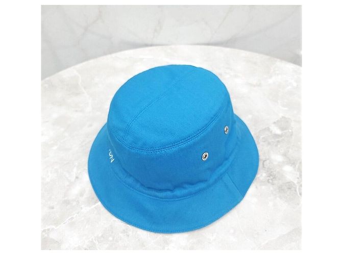 Louis Vuitton LV Monogram Reversible Bucket Hat Denim Blue Blau - Ansicht 8