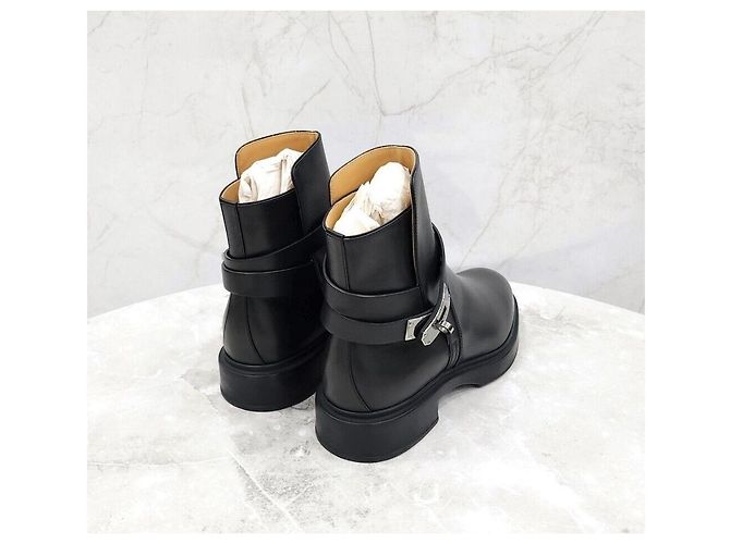 Hermès Men's Kelly Beo Leather Ankle Boots Multiple colors - view 5