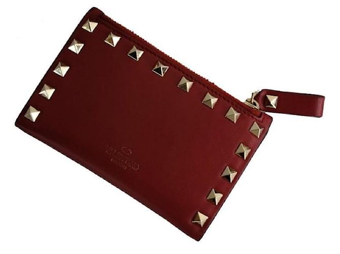 Valentino Tarjetero Rockstud Roja - vista 2