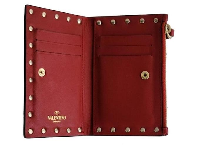 Valentino Tarjetero Rockstud Roja - vista 3