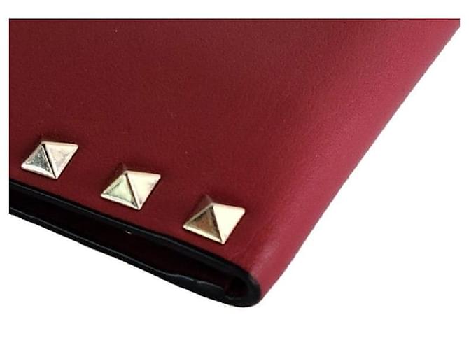 Valentino Tarjetero Rockstud Roja - vista 5