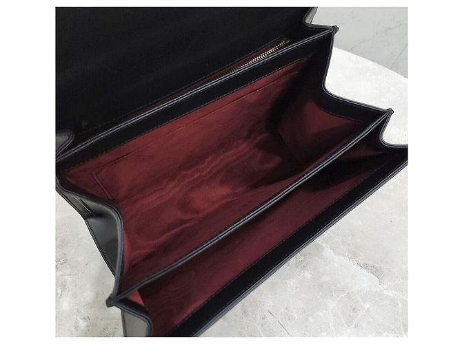 Gucci Borsa a tracolla Jumi piccola con logo metallico Nero - vista 5