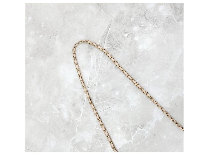 Chanel Borsa Hobo New Moon Small Ecru Champagne Gold con nuova microchip interna Bianco - vista 4