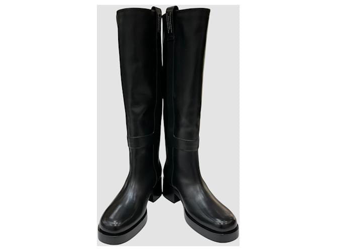 Hermès Reitstiefel Schwarz - Ansicht 3