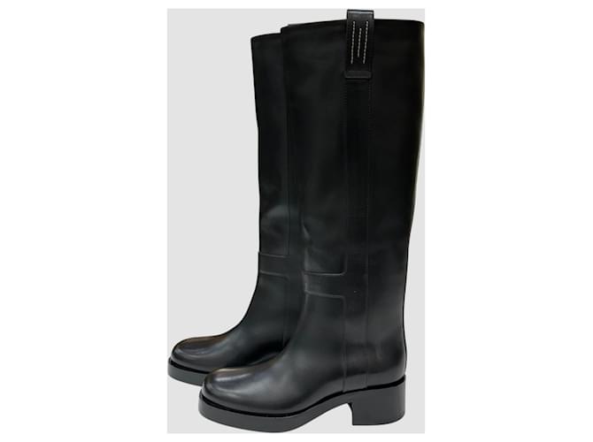 Hermès Reitstiefel Schwarz - Ansicht 4