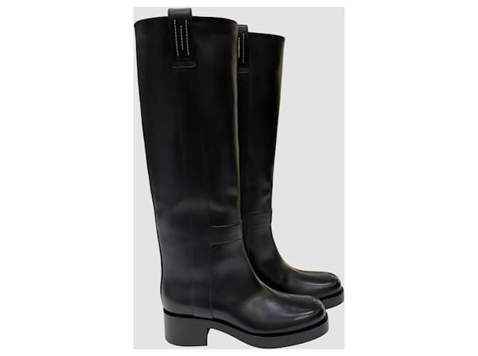 Hermès Reitstiefel Schwarz - Ansicht 5