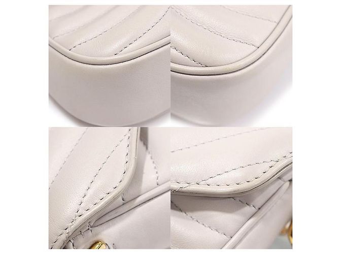 Louis Vuitton Pochette Multi New Wave in pelle di vitello grigia Marrone - vista 5