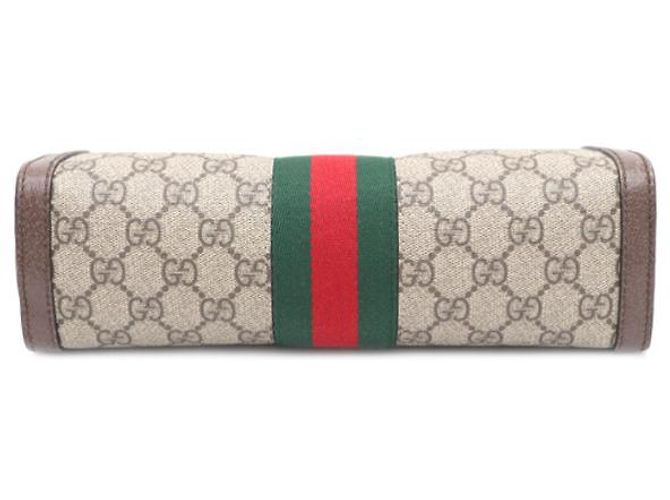 Gucci Borsa a tracolla e crossbody Ophidia GG Canvas Marrone - vista 16