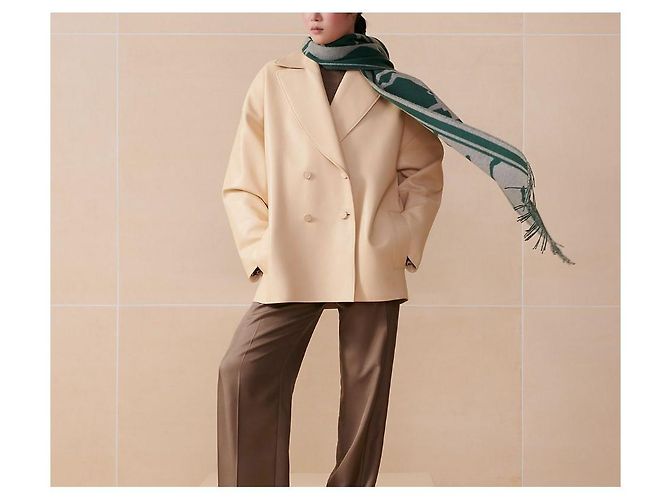 Hermès Tete Queue Scarf Multiple colors - view 5