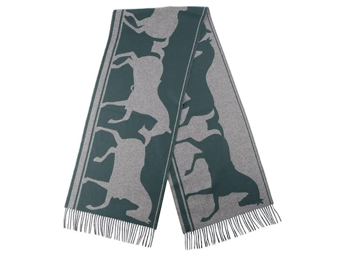 Hermès Tete Queue Scarf Multiple colors - view 8