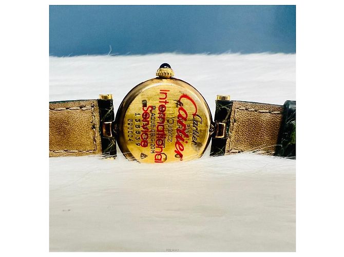 Cartier Round Must Watch Golden - Ansicht 6
