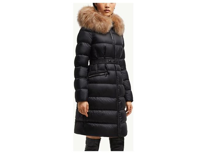 Abrigo largo de plumón Moncler Boedic Negro - vista 9