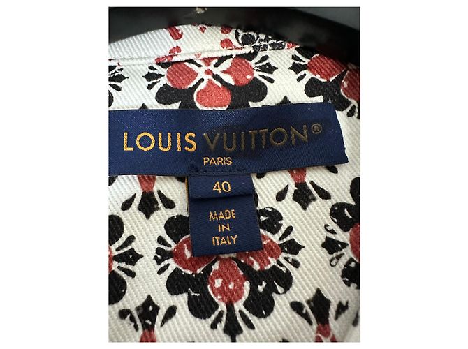 Louis Vuitton Kurze Jacke mit Monogramm-Blumenmuster Mehrfarben - Ansicht 7