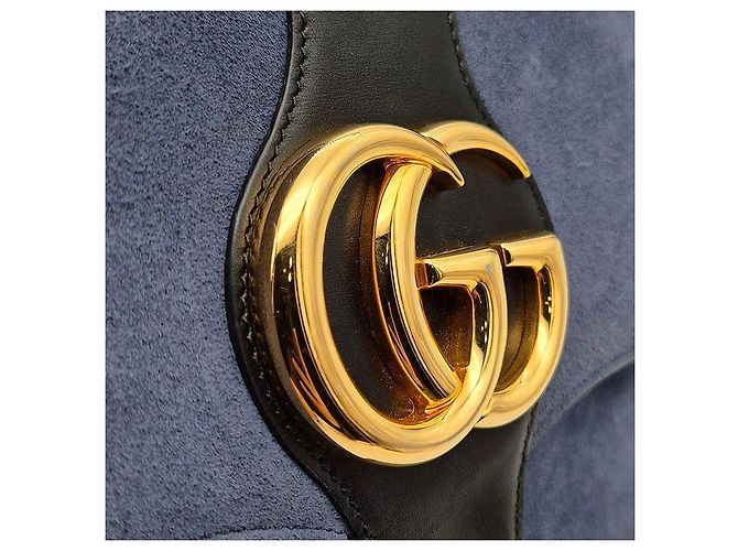 Gucci Ali Schultertasche Blau - Ansicht 8