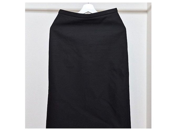 Gucci Falda de tubo en gabardina de algodón Negro - vista 4