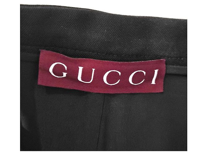 Gucci Falda de tubo en gabardina de algodón Negro - vista 6