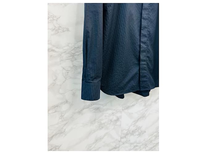 Dior Camicia in jacquard Oblique Nera Nero - vista 3