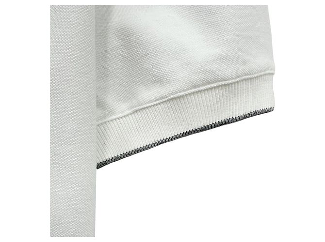 Brunello Cucinelli Polo-Shirt mit besticktem Logo Weiß - Ansicht 10