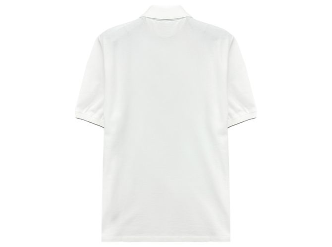 Brunello Cucinelli Polo-Shirt mit besticktem Logo Weiß - Ansicht 2