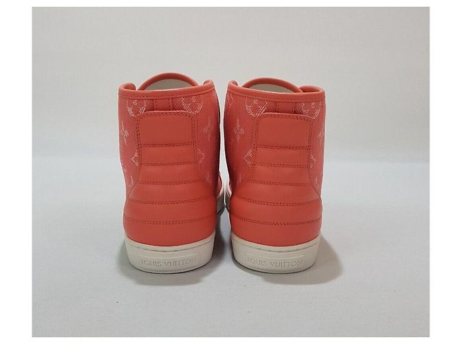 Louis Vuitton High Top in tela da donna Rosa - vista 7