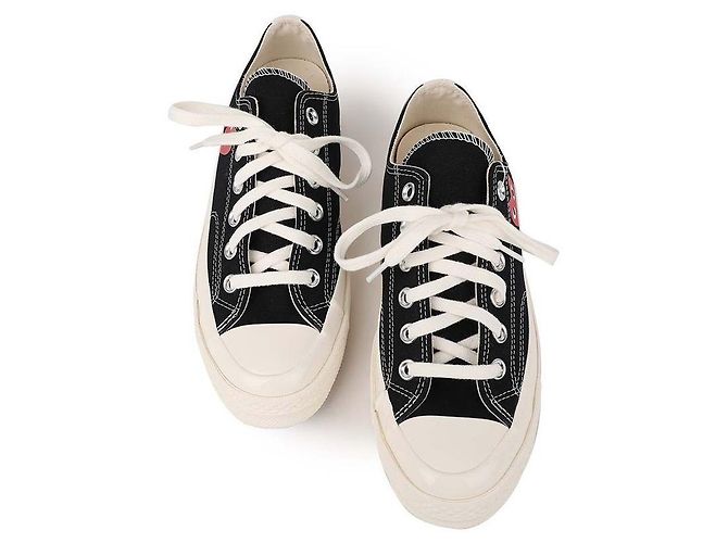 Comme Des Garcons Sneakers Play Chuck Taylor Low Nero - vista 4
