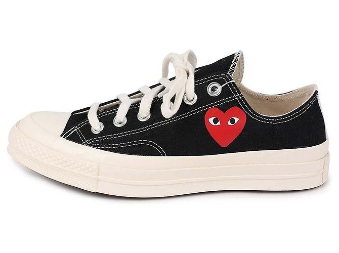 Comme Des Garcons Sneakers Play Chuck Taylor Low Nero - vista 6