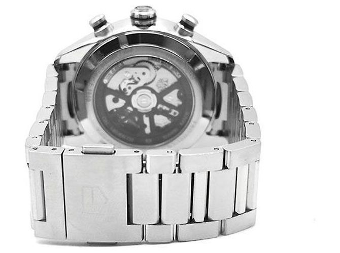 Tag Heuer Carrera Chrono Stahl-Uhr Blau - Ansicht 3