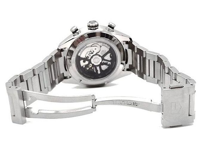 Tag Heuer Carrera Chrono Stahl-Uhr Blau - Ansicht 4