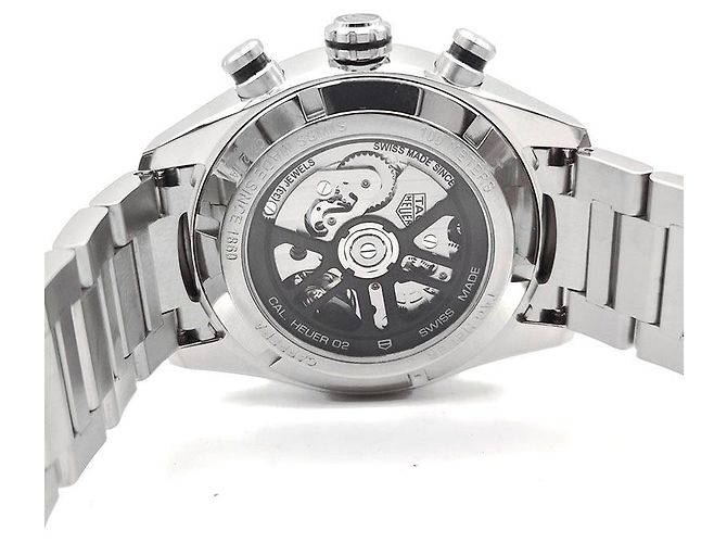 Tag Heuer Carrera Chrono Stahl-Uhr Blau - Ansicht 6