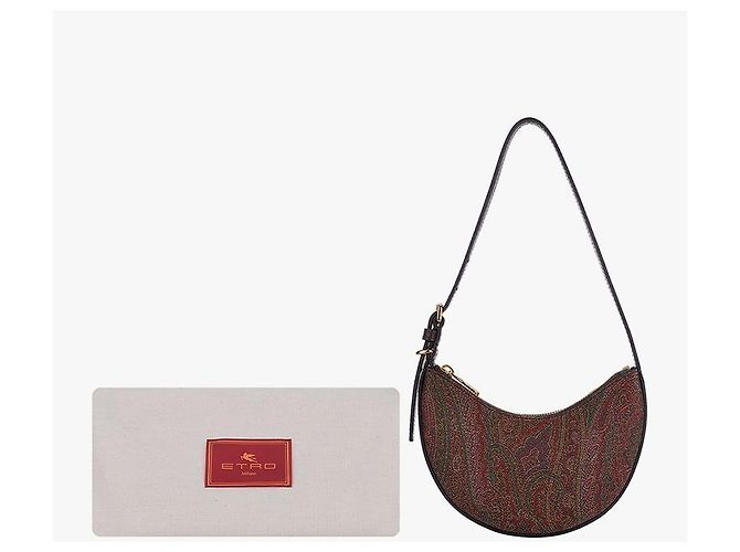 Etro Mini borsa a tracolla da donna Arnica Jacquard Paisley Multicolore - vista 10