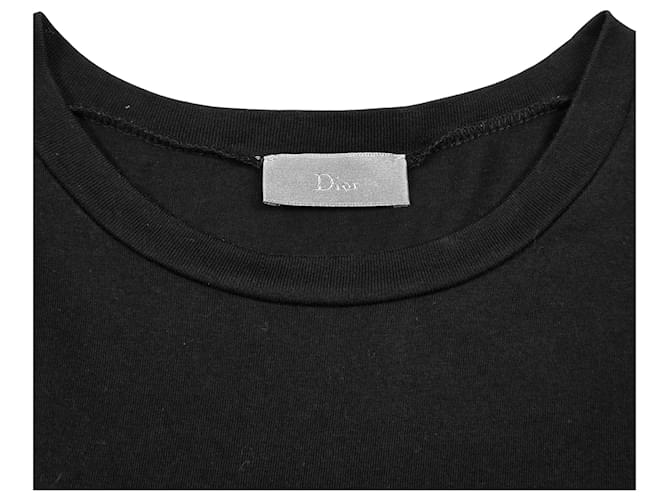 Dior New Wave Kurzarm-T-Shirt Schwarz - Ansicht 4