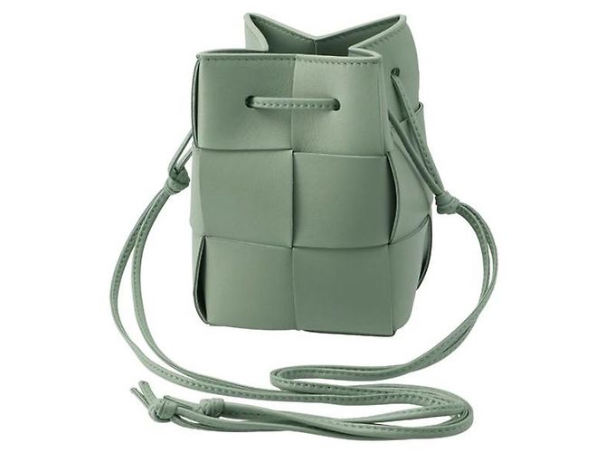 Bottega Veneta Borsa a tracolla Cassette Verde - vista 2