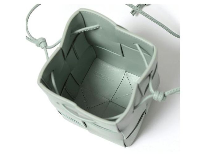 Bottega Veneta Borsa a tracolla Cassette Verde - vista 4