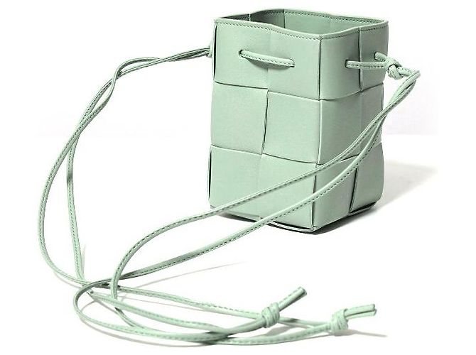 Bottega Veneta Borsa a tracolla Cassette Verde - vista 7