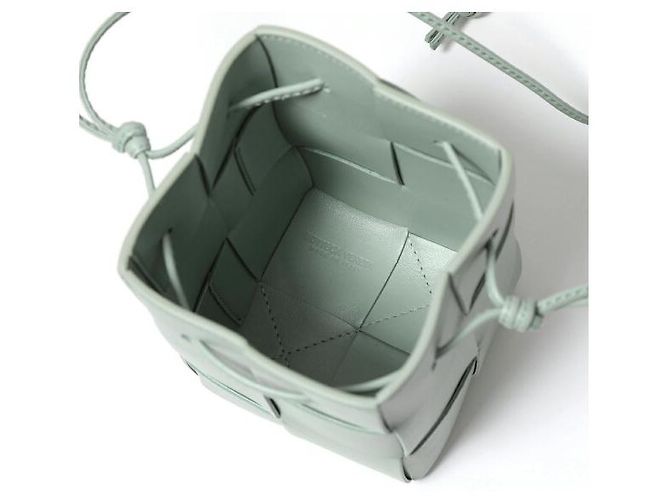 Bottega Veneta Borsa a tracolla Cassette Verde - vista 8