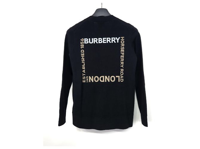 Burberry Horseberry Square Wollstrickjacke Mehrfarben - Ansicht 2