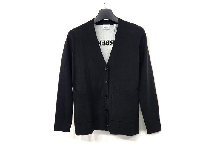 Burberry Horseberry Square Wollstrickjacke Mehrfarben - Ansicht 3