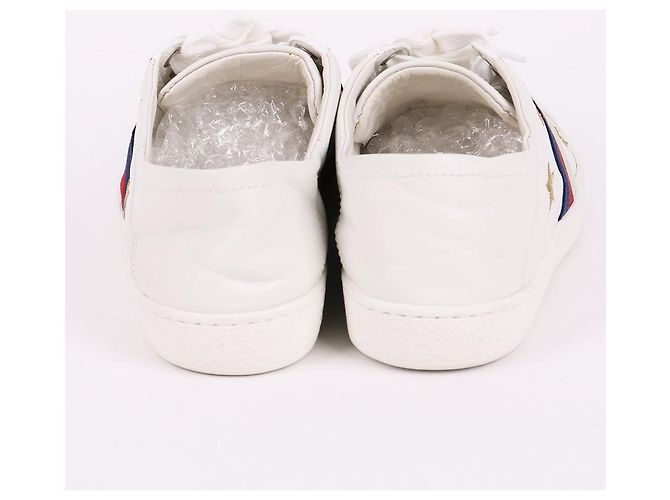 Gucci Sneakers Star Bee Patch da donna Bianco - vista 7