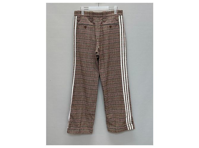 Gucci Adidas Horsebit Check Three Stripes Wool Pants Multiple colors - view 5