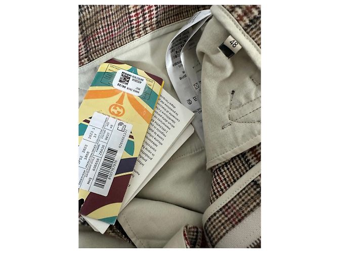 Gucci Adidas Horsebit Check Three Stripes Wool Pants Multiple colors - view 8