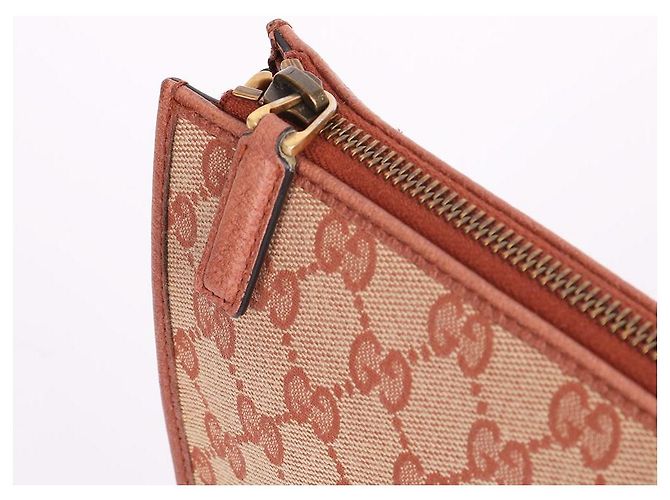 Gucci Clutch Medium GG Fabric New York Yankees Rosso - vista 5