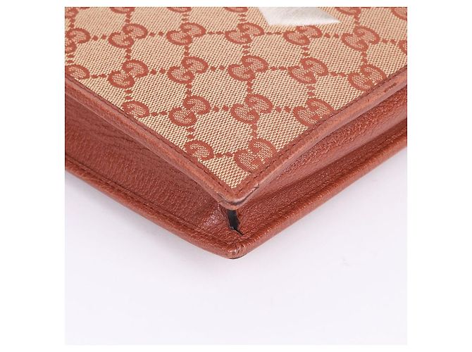 Gucci Clutch Medium GG Fabric New York Yankees Rosso - vista 8