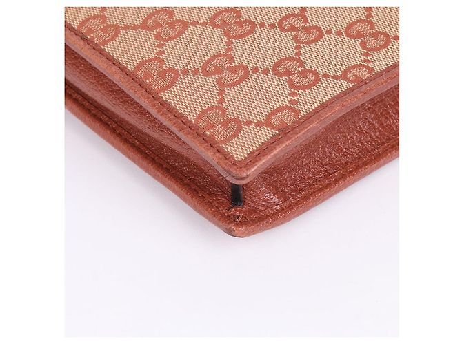 Gucci Clutch Medium GG Fabric New York Yankees Rosso - vista 9