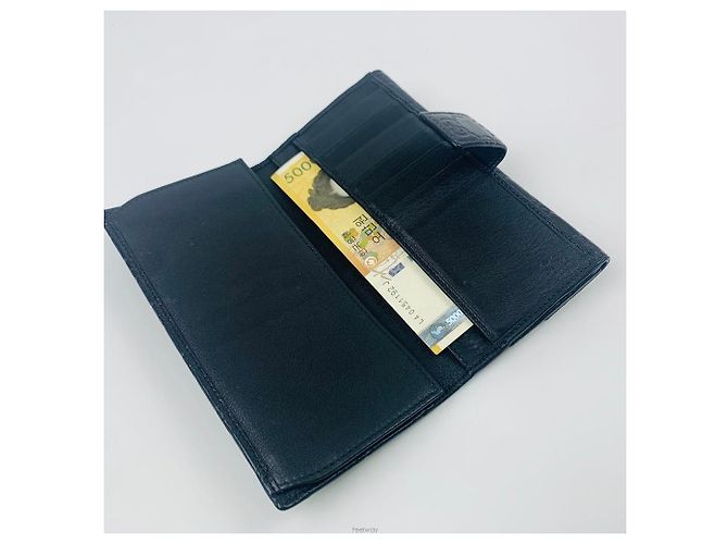 Cartera larga Shima de plata para mujer Gucci Negro - vista 5