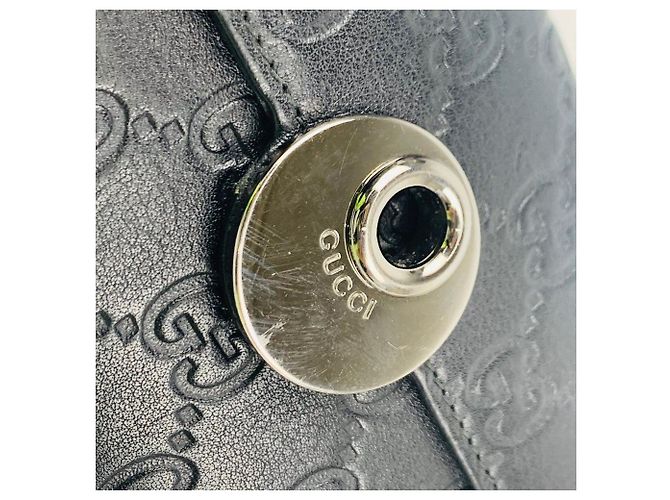 Cartera larga Shima de plata para mujer Gucci Negro - vista 6