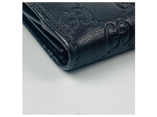 Cartera larga Shima de plata para mujer Gucci Negro - vista 7