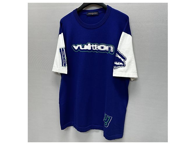 Louis Vuitton Kurzärmeliges T-Shirt aus Lochstrick-Spitze Schwarz - Ansicht 4
